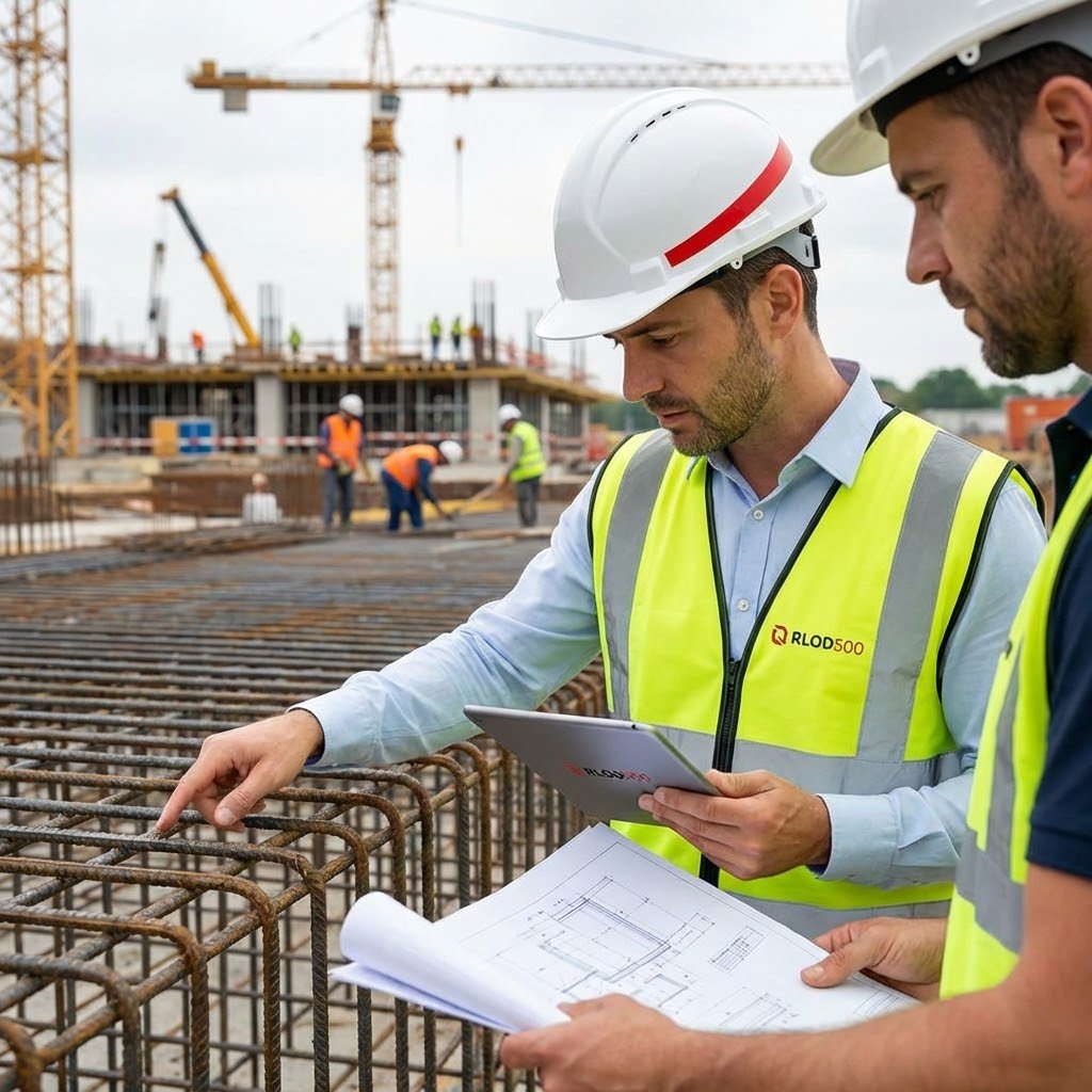 إشراف هندسي ومتابعة تنفيذ دقيقة للمواقع - ضمان جودة البناء ومطابقة الكود السعودي Engineering Supervision & Meticulous Site Execution Monitoring - Ensuring Construction Quality & Saudi Code Compliance